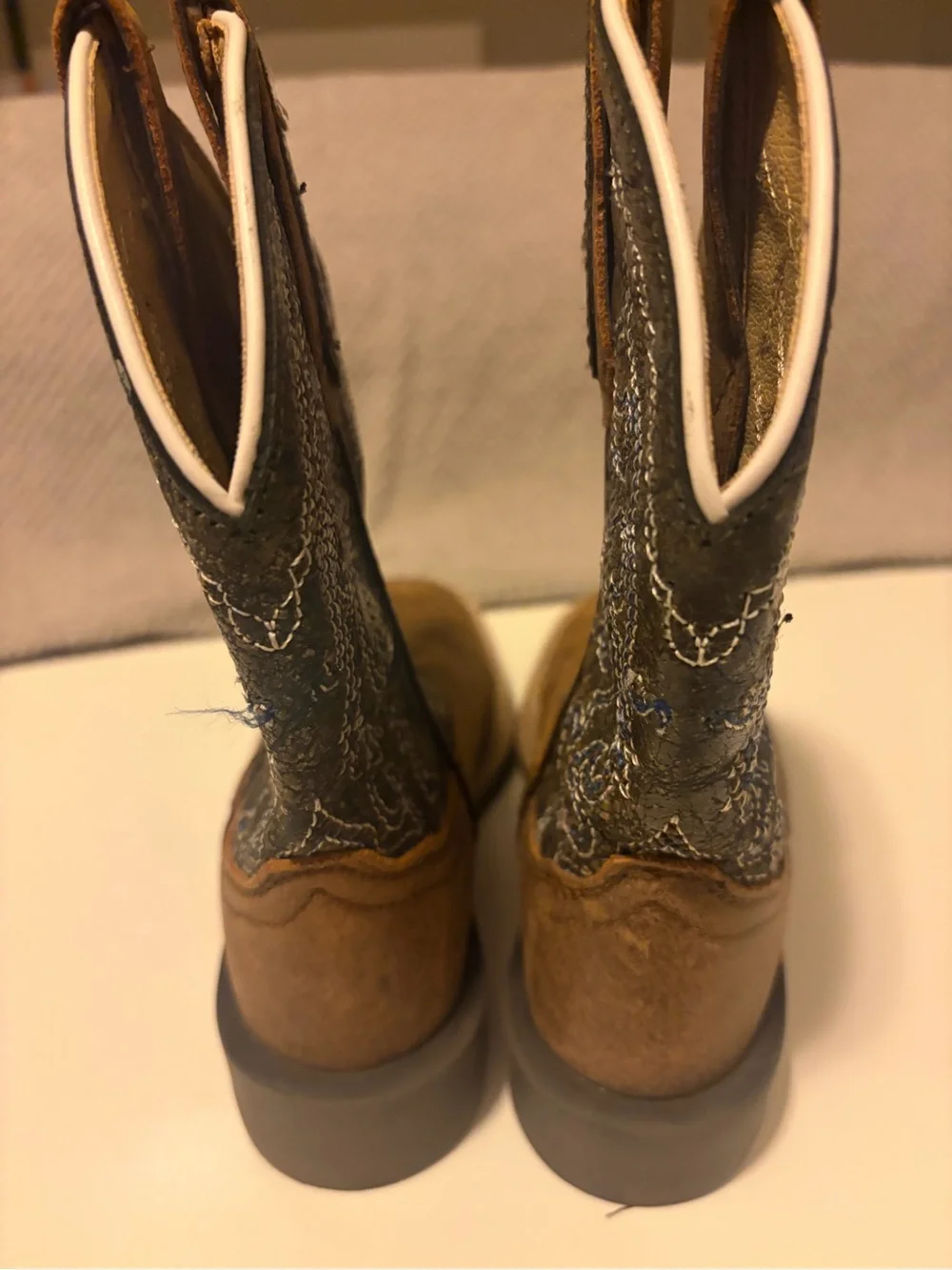 Kids Leather Boots, size 10